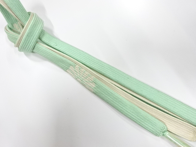 未使用品　正絹　手組帯締め